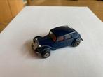 Matchbox Citroën 15 CV.  Traction Avant. Donkerblauw, Hobby en Vrije tijd, Gebruikt, Ophalen of Verzenden