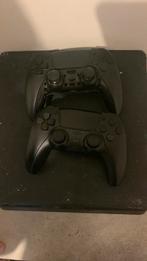 Ps4 met controller en stuur, Spelcomputers en Games, Spelcomputers | Sony PlayStation 4, Met 2 controllers, Ophalen of Verzenden