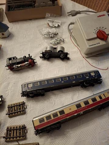 märklin w.v. loc-rijtuigen-trafo-rails- jaren 60 en meer, zi beschikbaar voor biedingen
