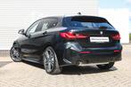 BMW 1 Serie 118i High Executive M Sport Automaat / Sportstoe, 136 pk, Gebruikt, Met garantie (alle), Leder en Stof