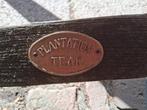 Teakhouten tafel rond, Ophalen, Gebruikt