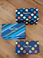 Happy socks gist set cadeau dot blocks adapter crew sokken, Ophalen of Verzenden, Nieuw, Maat 43 t/m 46, Happy Socks