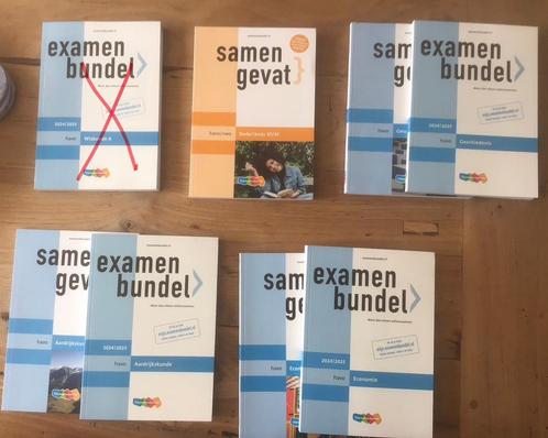 Havo examenbundels 2024/2025 en bundels Samengevat, nieuw, Boeken, Schoolboeken, Nieuw, Overige vakken, HAVO, Ophalen of Verzenden