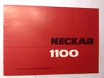 Neckar 1100 folder NED 16 blz 1966 Fiat, Boeken, Auto's | Folders en Tijdschriften, Ophalen of Verzenden, Nieuw, Overige merken