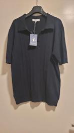 polo met ingebreid patroon marine, Ophalen of Verzenden, Blauw