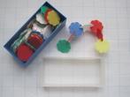 Bouwschijfjes, plastic, retro, Ophalen of Verzenden, Gebruikt, Overige merken