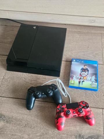 Playstation 4 met twee controllers en Fifa 16 beschikbaar voor biedingen
