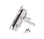 eurofix rvs inbouwcilinderslot poortslot compleet €27,50 pst, Ophalen, Rvs, Slot