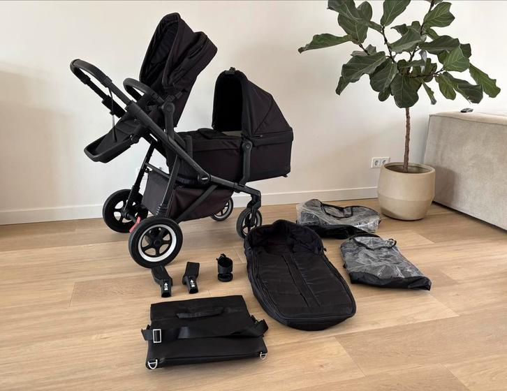 Thule Sleek Duo 2-in-1 kinderwagen (2020) - Complete Set!, Kinderen en Baby's, Kinderwagens en Combinaties, Gebruikt, Combiwagen
