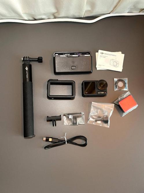 DJI Osmo Action 4 Adventure Kit + Accessoire set, Audio, Tv en Foto, Actiecamera's, Nieuw, Overige merken, Ophalen