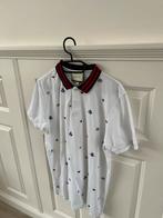 Gucci Polo Shirt Wit Maat M, Ophalen of Verzenden, Zo goed als nieuw, Maat 48/50 (M), Wit