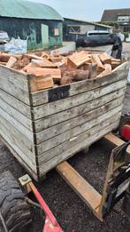 +/- 2M3 DROOG HAARDHOUT. GEKLOOFD. XXL KIST, Tuin en Terras, Minder dan 3 m³, Ophalen of Verzenden