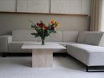 Travertin Salontafel, Huis en Inrichting, Tafels | Salontafels, Ophalen, Rechthoekig, 50 tot 100 cm, Minder dan 50 cm