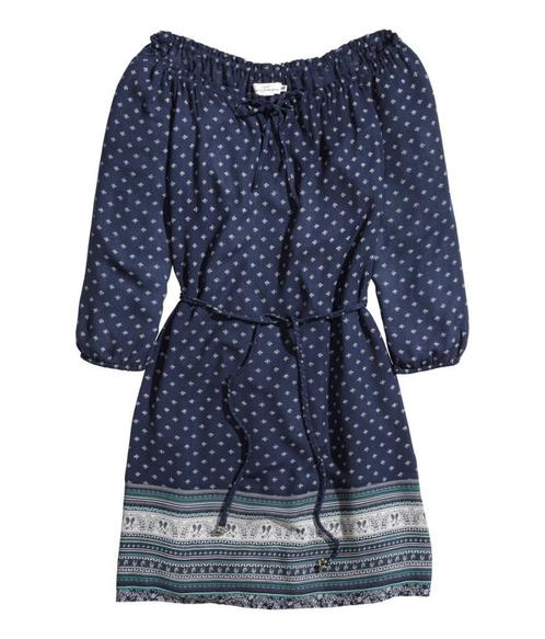 H&M boho ibiza jurk donkerblauwe singoallajurk jurk maat 38, Kleding | Dames, Jurken, Nieuw, Maat 38/40 (M), Blauw, Boven de knie