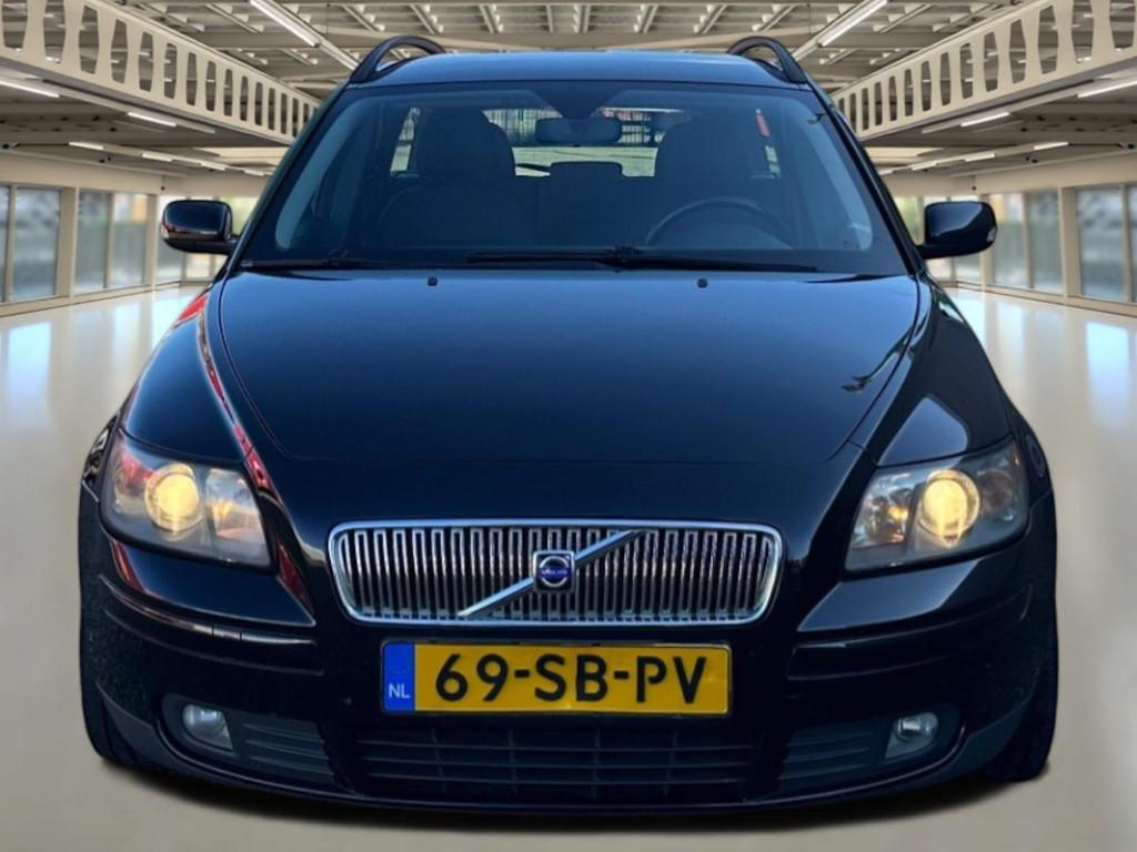 Volvo V50 2.4 Kinetic Weinig Km, rijklaar+Garantie..., Stof, Gebruikt, Zwart, 700 kg