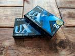 2 Sony UX Chrome Class cassette bandjes ( ingeseald ), Ophalen of Verzenden, Zo goed als nieuw, Overige genres, 2 t/m 25 bandjes