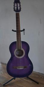 Paarse Gypsy Rose Klassieke Gitaar, Muziek en Instrumenten, Ophalen, Zo goed als nieuw, Klassieke of Spaanse gitaar, Met koffer