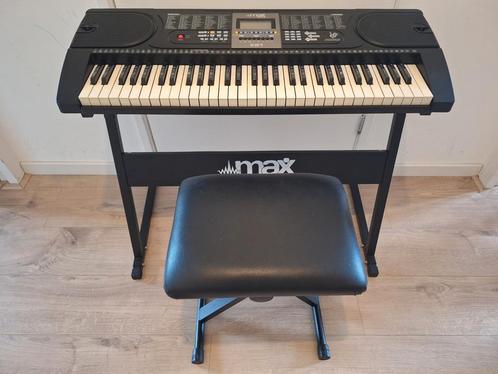 Keyboardset voor de beginner MAX KB1, Muziek en Instrumenten, Keyboards, Gebruikt, 61 toetsen, Overige merken, Ophalen of Verzenden