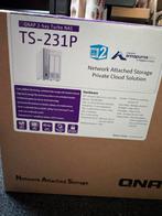 Qnap TS-231p NAS - ongebruikt met 2x 3TB harddrives, Computers en Software, NAS, Ophalen, Info@qnap.com, Qnap, Amsterdam
