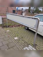 RVS palen met (naam-) bord, Ophalen, Gebruikt, Minder dan 180 cm
