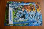 Puzzel: Clementino Max Steel 104 stukjes, Ophalen of Verzenden, Meer dan 50 stukjes, Zo goed als nieuw, 6 jaar of ouder