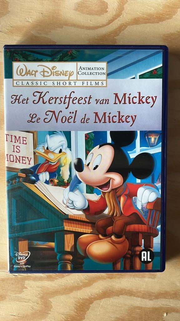 Het Kerstfeest Van Mickey DVD (zeldzaam), Cd's en Dvd's, Dvd's | Tekenfilms en Animatie, Zo goed als nieuw, Amerikaans, Alle leeftijden