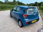 Hyundai i10 1.0i 66pk 2018 Blauw, Voorwielaandrijving, Origineel Nederlands, Handgeschakeld, Grijs