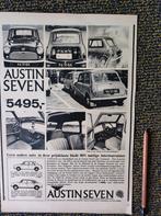 Austin Seven advertentie uit 1966, Ophalen of Verzenden, Gebruikt, Auto's