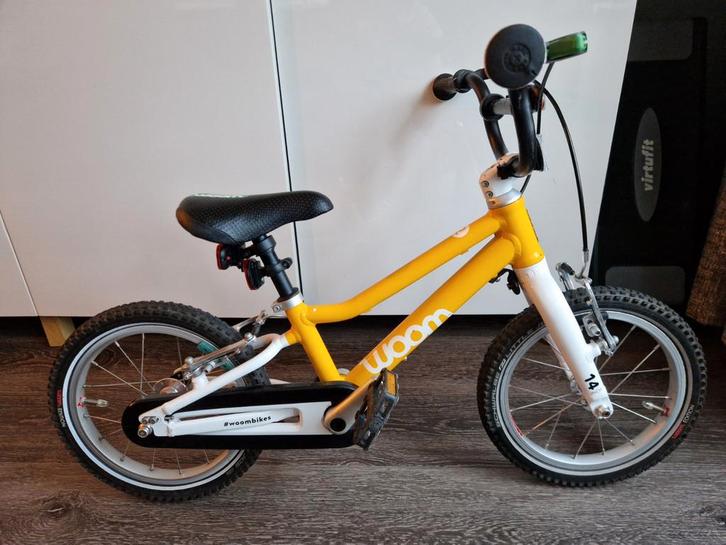 Woom 2 ( 14 inch) unisex fietsje, Fietsen en Brommers, Fietsen | Kinderfietsjes, Gebruikt, Minder dan 16 inch, Ophalen of Verzenden