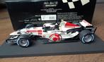 Minichamps Honda RA106 Jenson Button 2006 F1 1/18, Ophalen of Verzenden, Zo goed als nieuw, Auto, MiniChamps