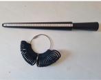 Ringmaat meter, nieuw, Nieuw, Ophalen of Verzenden, Dame, Zilver