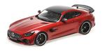 Mercedes AMG GT-R 2021 Rood-Metallic van Minichamps 1:18, Hobby en Vrije tijd, Modelauto's | 1:18, Minichamps, Auto, Nieuw, Ophalen of Verzenden