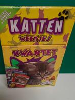 Katten Kwartet - Weetjes - Mooie Stevige Kaarten, Vijf spelers of meer, Ophalen of Verzenden, Zo goed als nieuw, Identity Games