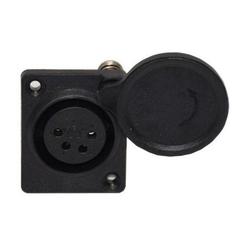 4-polige XLR plug female voor o.a. Qwic en Kemp Starley accu, Hobby en Vrije tijd, Overige Hobby en Vrije tijd, Nieuw, Ophalen of Verzenden