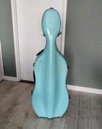 JW Eastman Blauwe Cellokist 4/4, Muziek en Instrumenten, Ophalen, Gebruikt, Cello