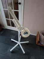 Vergrootglas lamp op voet, Ophalen, Gebruikt, Glas, Minder dan 100 cm