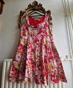 Lindy Bop rood rozen prachtige a lijn jurk met zakken, Jurk, Ophalen of Verzenden, Zo goed als nieuw, Lindy Bop