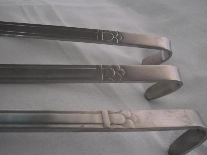 vintage GERO ZILMETA trosje Practiform lepelrek +4 delen p s, Antiek en Kunst, Antiek | Bestek, Ophalen of Verzenden