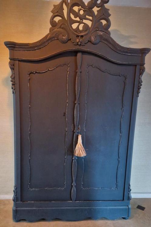 Stoer & Sober antieke kuif kast, Antiek en Kunst, Antiek | Meubels | Kasten, Ophalen