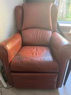 Leren Relaxfauteuil met Afstandsbediening, Huis en Inrichting, Ophalen, Gebruikt, Leer, 75 tot 100 cm