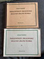 Johann Pachelbel: Ausgewählte Orgelwerk band I en IV, Orgel, Gebruikt, Klassiek, Ophalen of Verzenden
