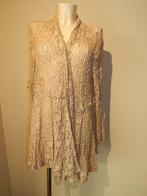 Joseph Ribkoff creme vest kant look stof stretch langer D44