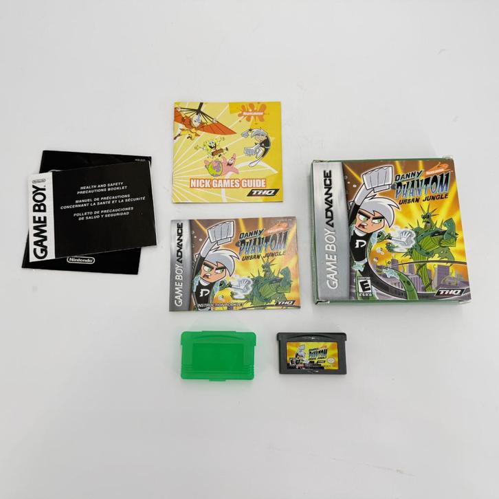 Danny Phantom Urban Jungle - (GBA) Compleet in doos, Spelcomputers en Games, Games | Nintendo Game Boy, Zo goed als nieuw
