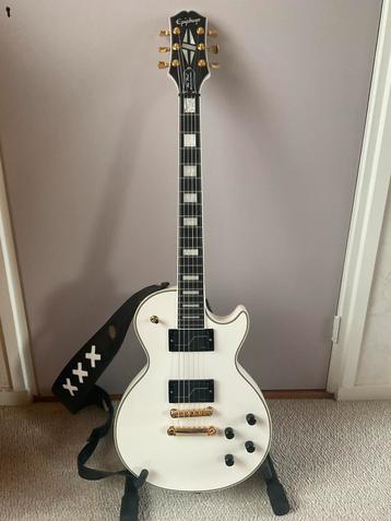 Epiphone Matt Heafy Les Paul Custom Origins, Bone White beschikbaar voor biedingen