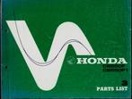 Honda CB550 F CB550 F1 parts list (1457z), Ophalen of Verzenden, Honda