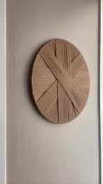 Abstract handgemaakt textiel kunstwerk, muur decoratie, boho, Ophalen of Verzenden, Zo goed als nieuw