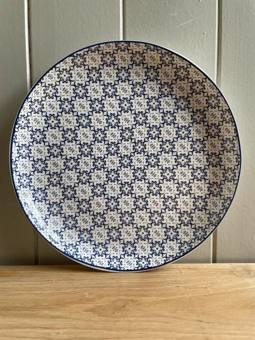Bord Janny van der Heijden porcelein Tulip Tiles., Huis en Inrichting, Keuken | Servies, Gebruikt, Bord(en), Overige stijlen, Aardewerk