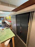 Hoge Roldeurkast, archiefkast, dossierkast, Ophalen, 100 tot 150 cm, 200 cm of meer, Meerdere deuren