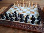 Schaakspel schaken spel bordspel marmer homas marmeren, Hobby en Vrije tijd, Gezelschapsspellen | Bordspellen, Ophalen of Verzenden
