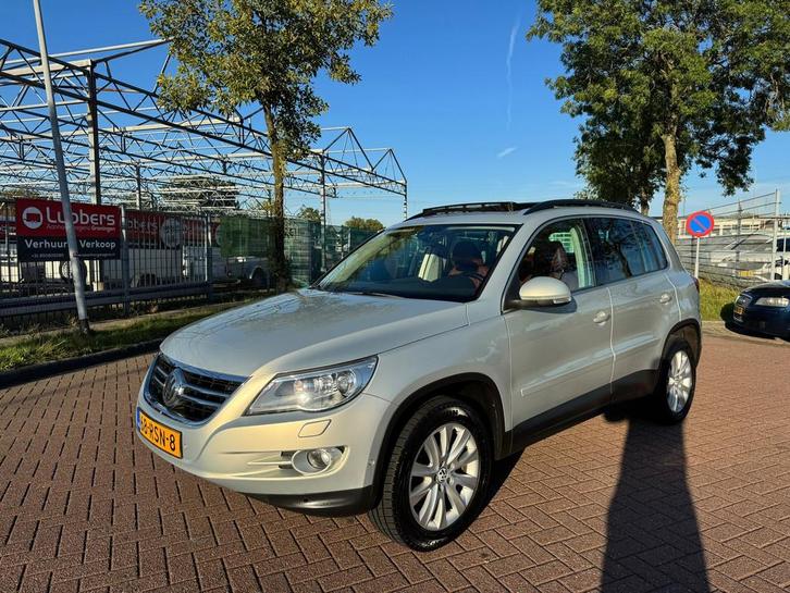 Volkswagen Tiguan 2.0 TSI Sport&Style 4MotionAUTOMAAT PANO, Auto's, Volkswagen, Bedrijf, Te koop, Tiguan, 4x4, ABS, Achteruitrijcamera